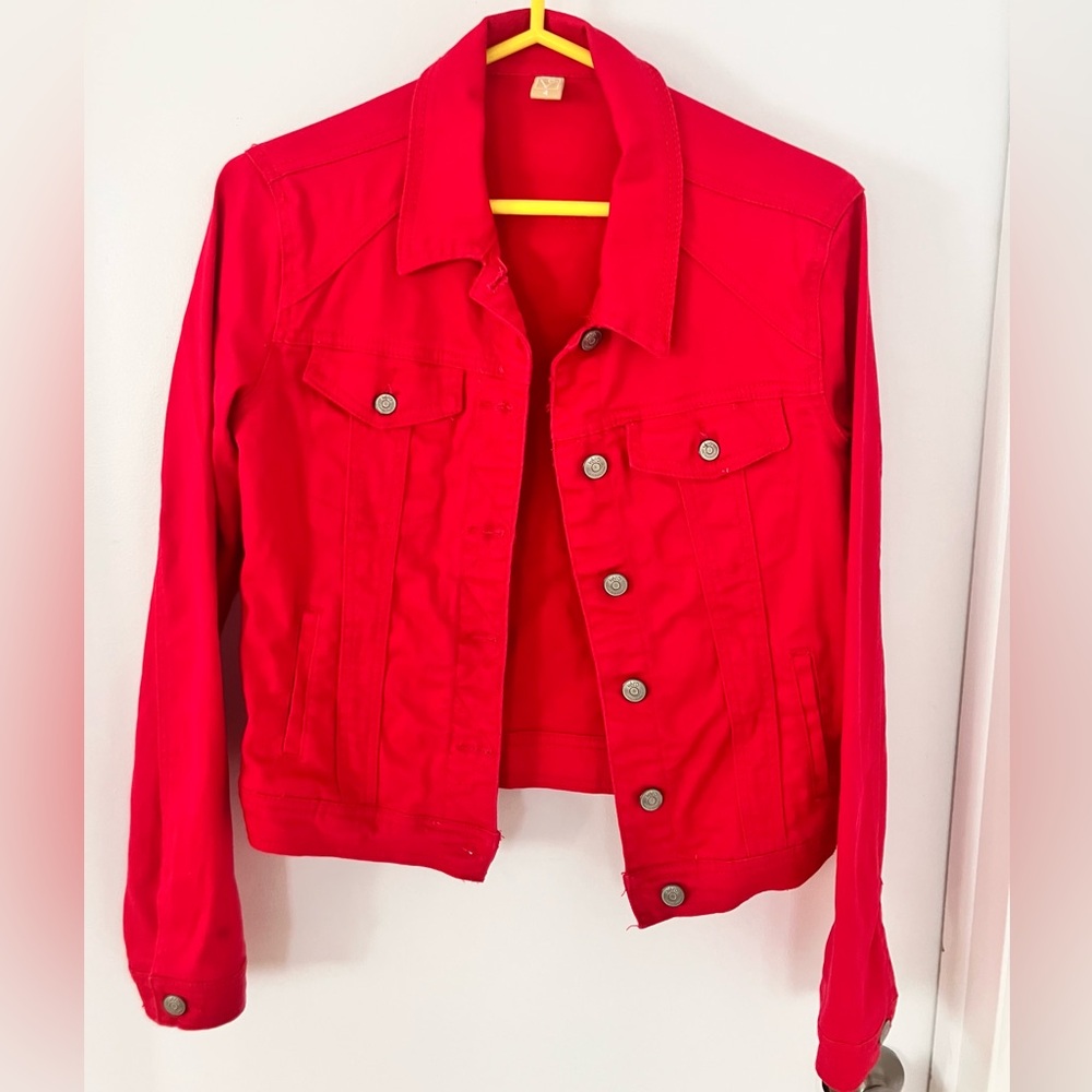 Vero Moda Bright pink Jean Jacket